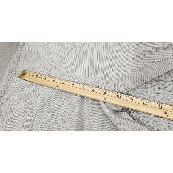 Lululemon Womens Leggings Train Times Gray Mesh 7/8 Ankle High Rise Yoga Size 10 - Picture 13 of 15